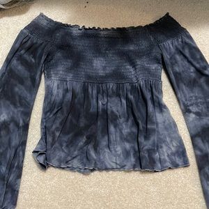 American eagle off the shoulder top